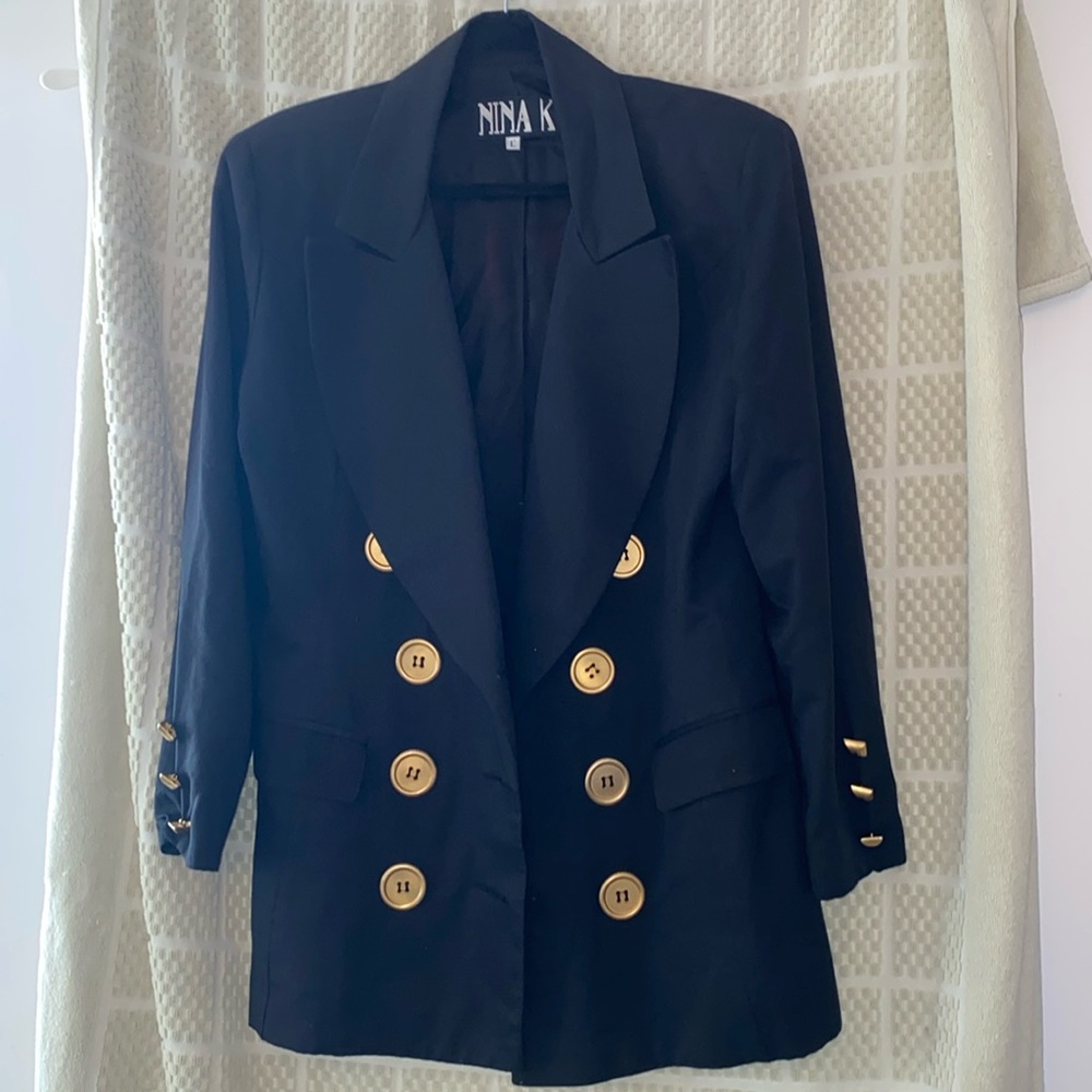 Black Vintage Blazer Vintage